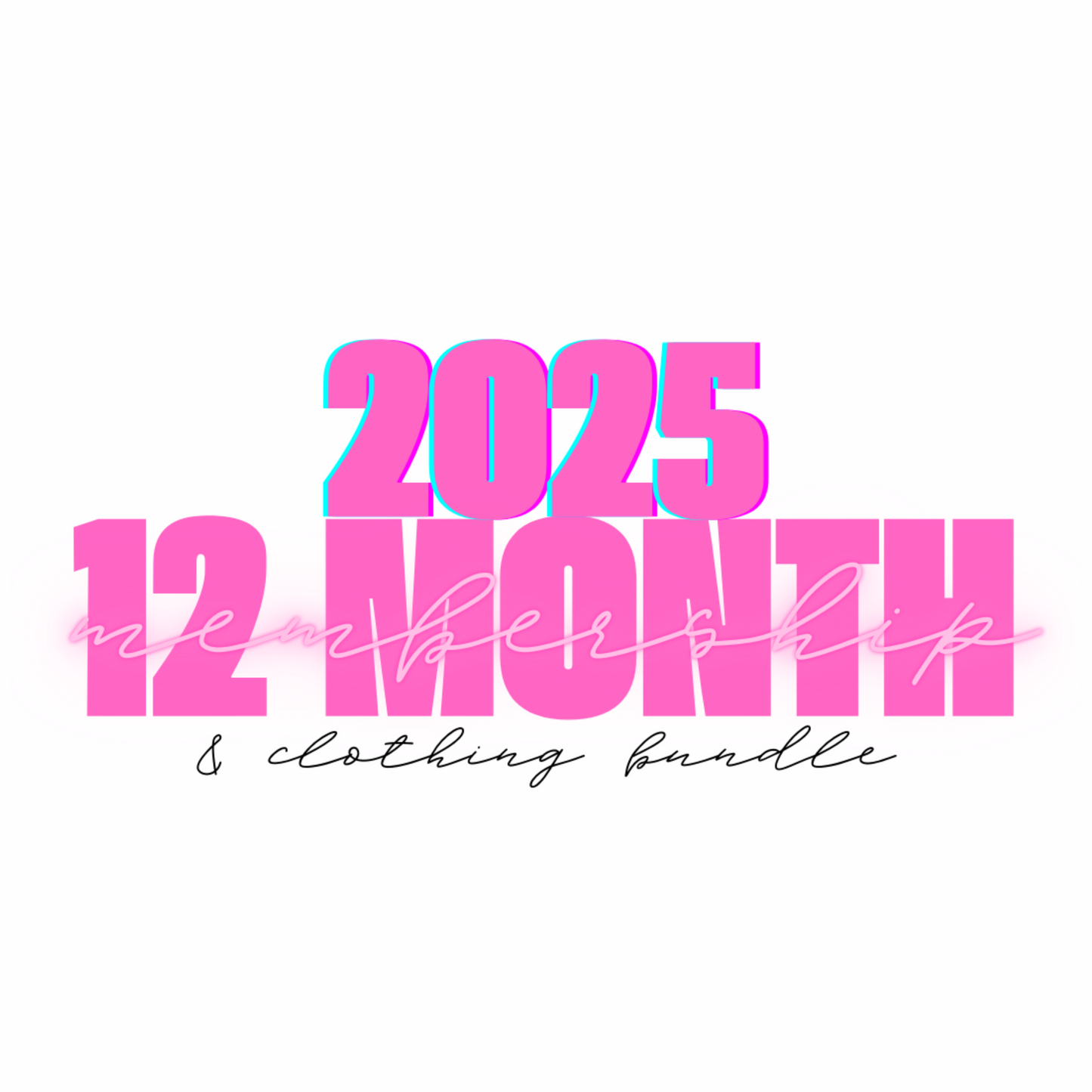 'COMMIT 2025' 12 MONTH MEMBERSHIP + CLOTHING BUNDLE