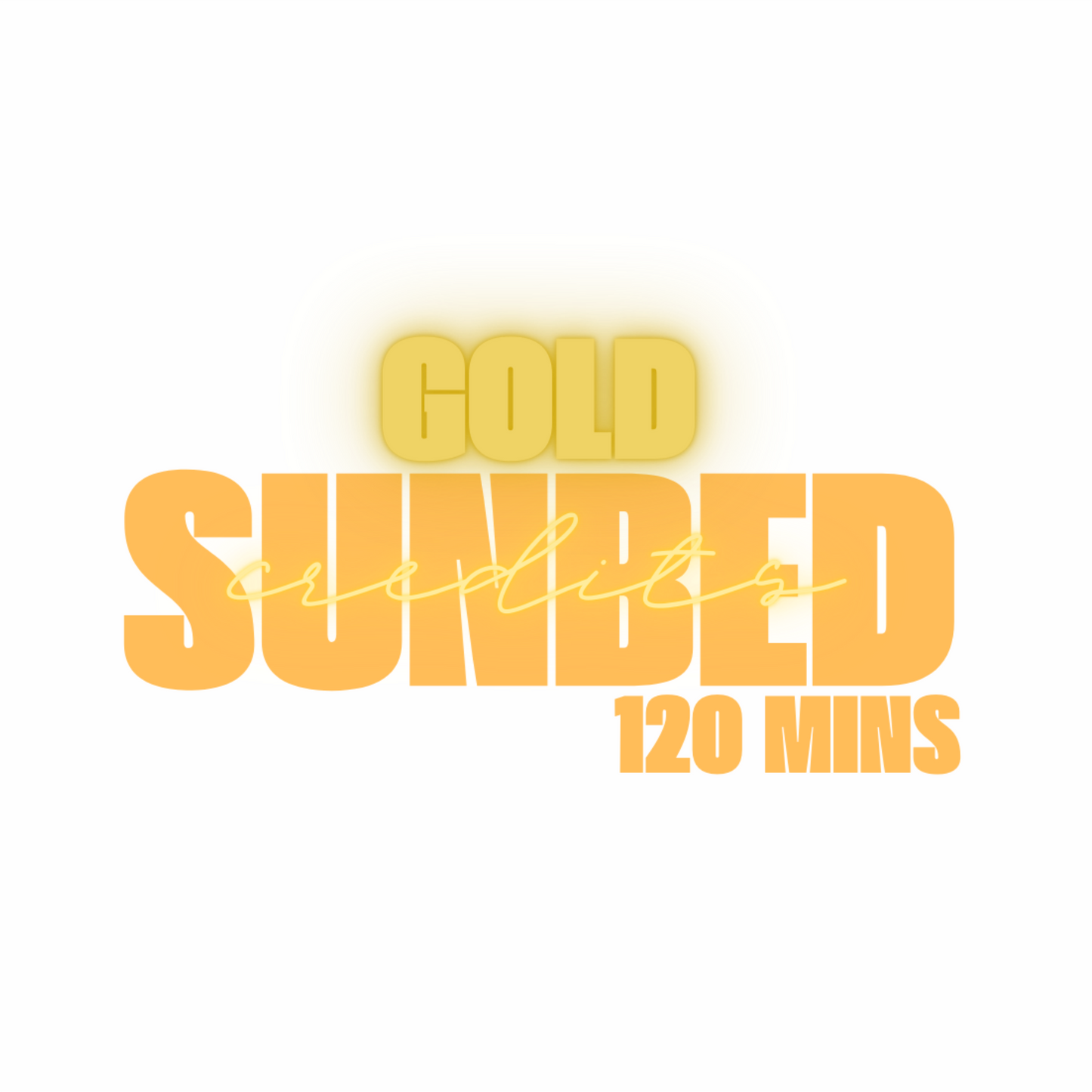 SUNBED CREDITS 120 MINS (GOLD)